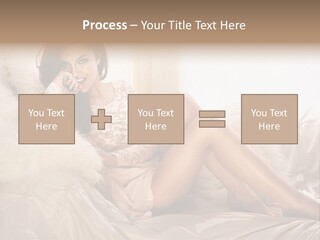 Green Model Loan PowerPoint Template