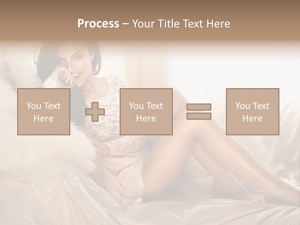Green Model Loan PowerPoint Template