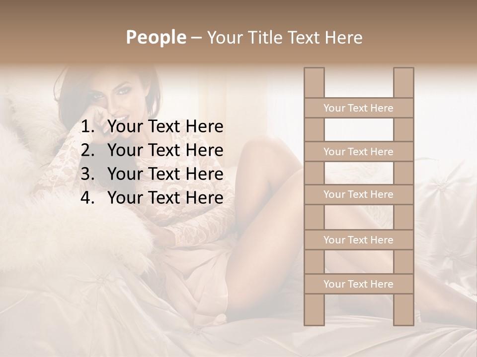 Green Model Loan PowerPoint Template