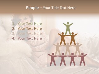 Green Model Loan PowerPoint Template