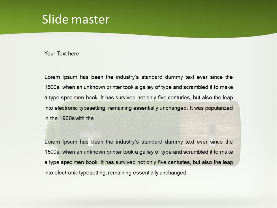 Dream Nature Park PowerPoint Template