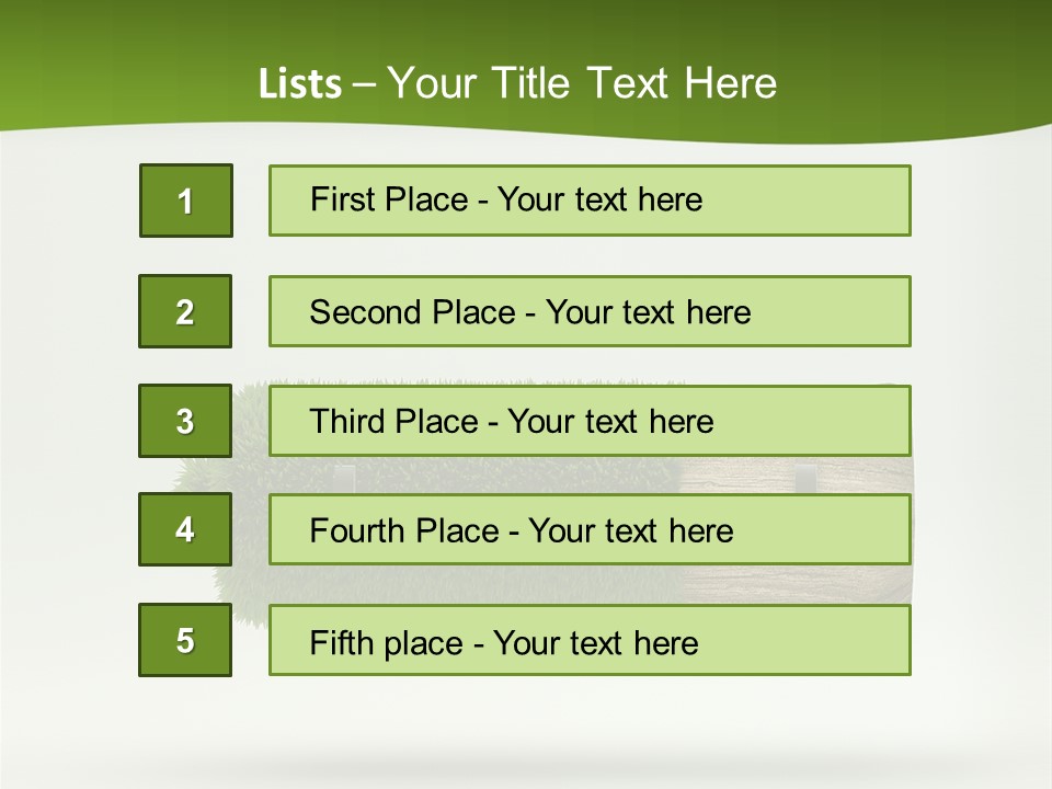Dream Nature Park PowerPoint Template