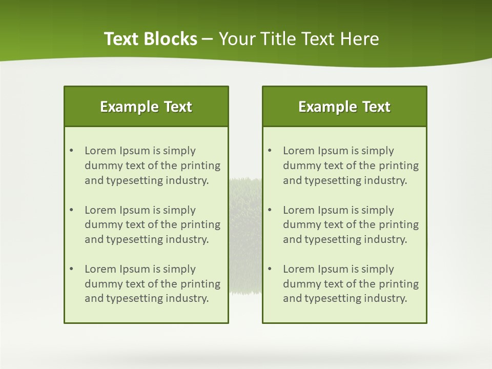 Dream Nature Park PowerPoint Template