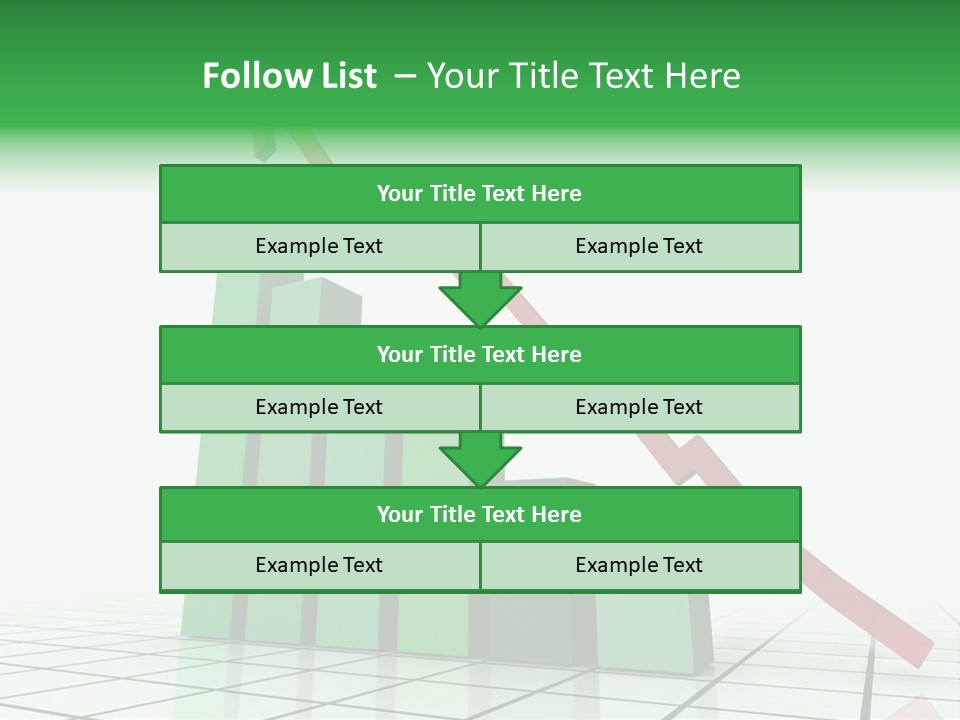 Loan Model Green PowerPoint Template