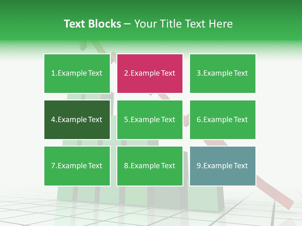 Loan Model Green PowerPoint Template