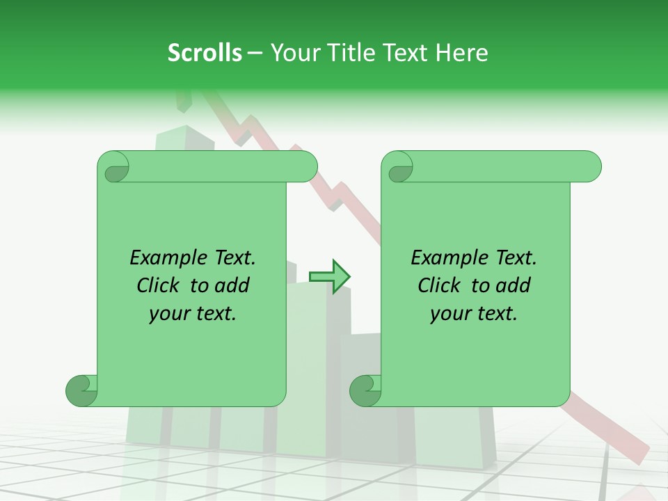 Loan Model Green PowerPoint Template