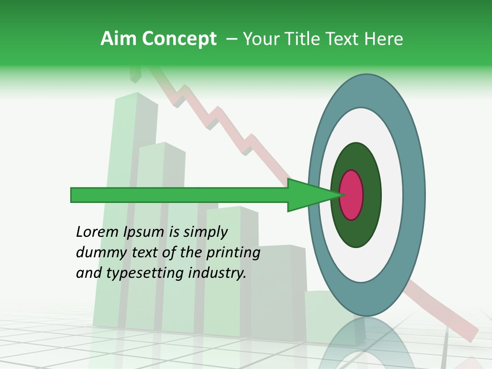 Loan Model Green PowerPoint Template