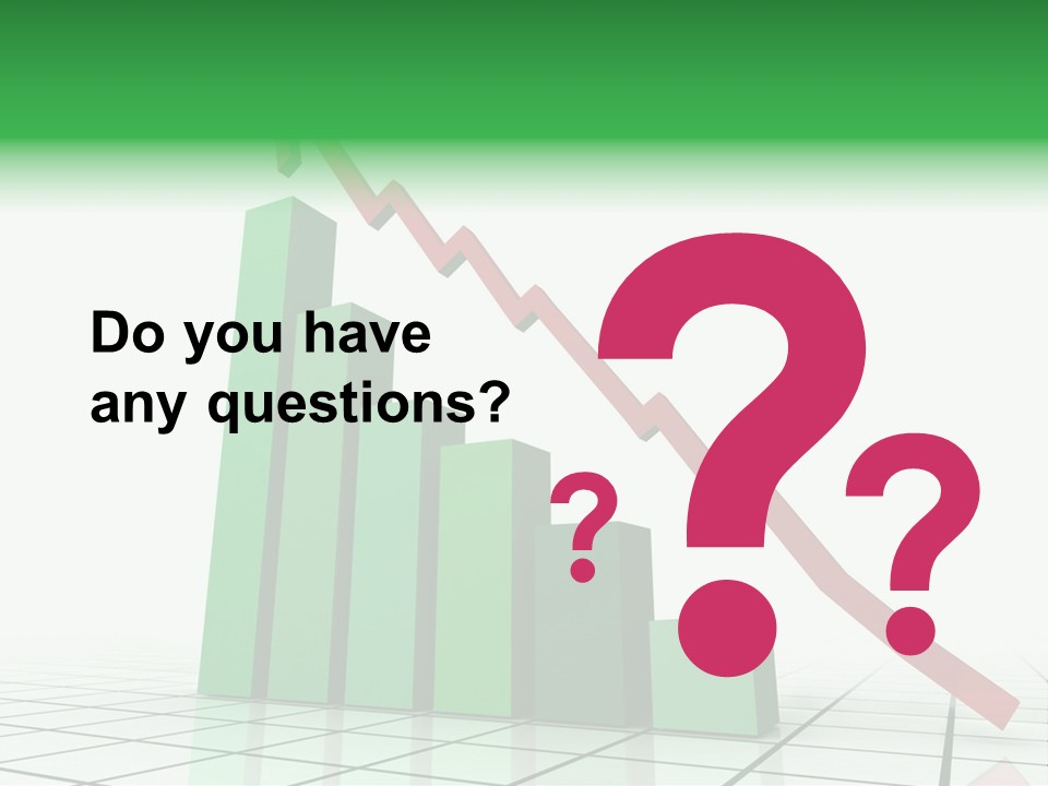 Loan Model Green PowerPoint Template