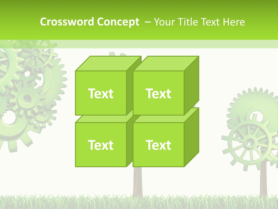 Cloud Construction Man PowerPoint Template