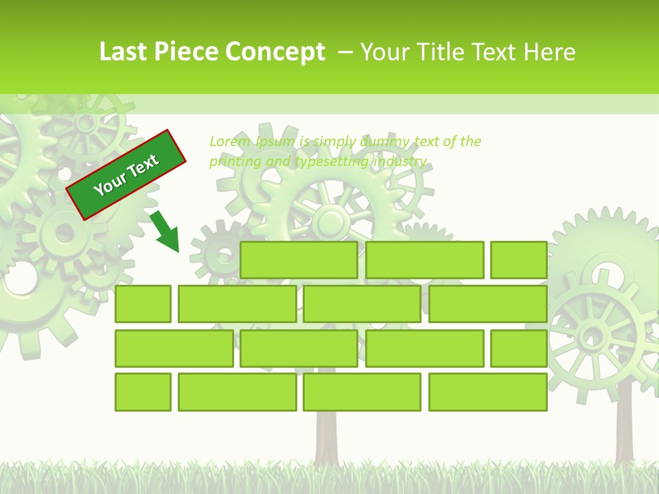 Cloud Construction Man PowerPoint Template