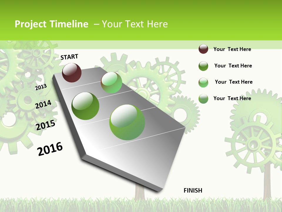 Cloud Construction Man PowerPoint Template