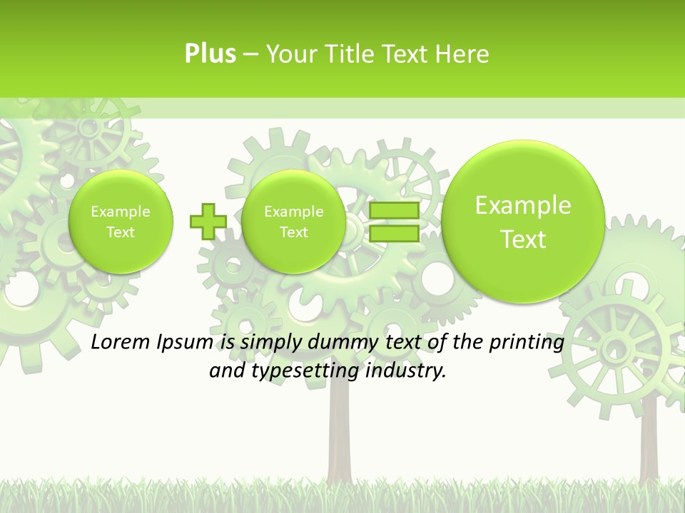 Cloud Construction Man PowerPoint Template