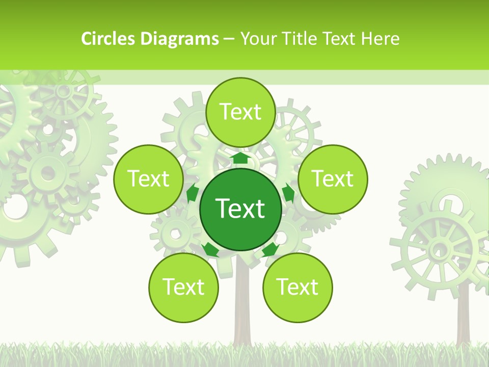 Cloud Construction Man PowerPoint Template