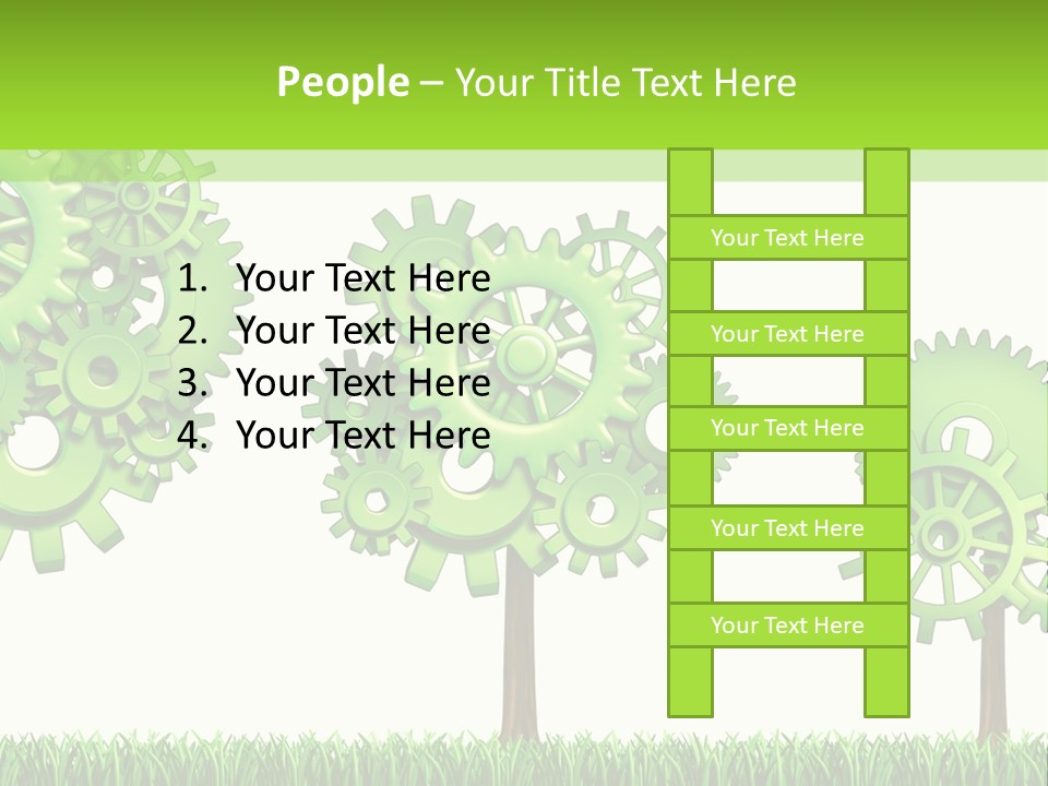 Cloud Construction Man PowerPoint Template