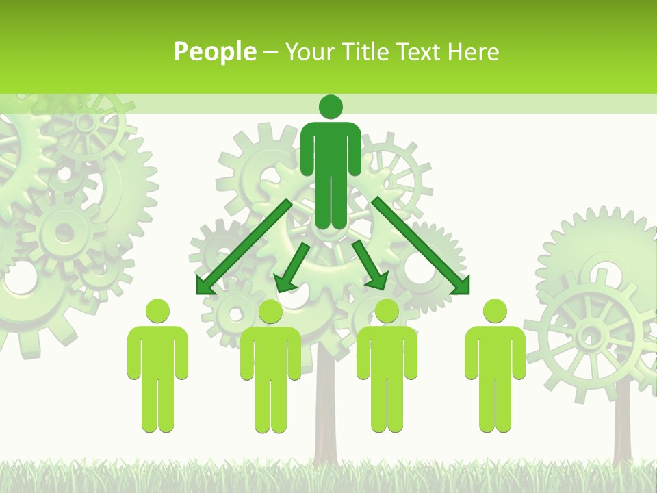 Cloud Construction Man PowerPoint Template