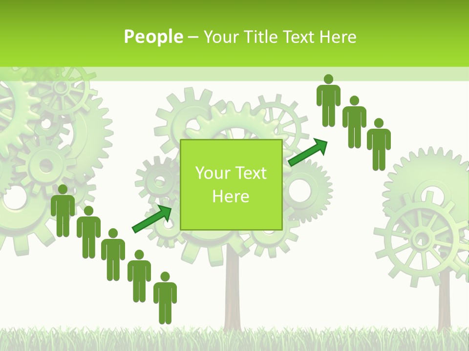 Cloud Construction Man PowerPoint Template