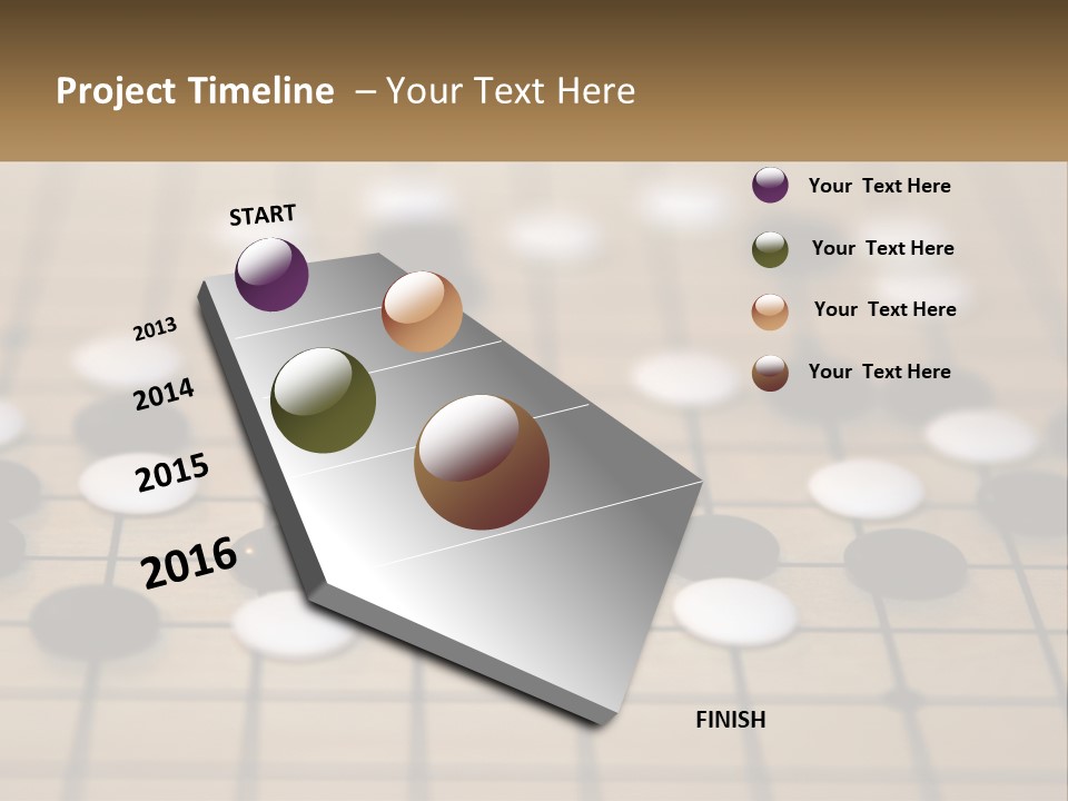 Property Human Hand Model PowerPoint Template