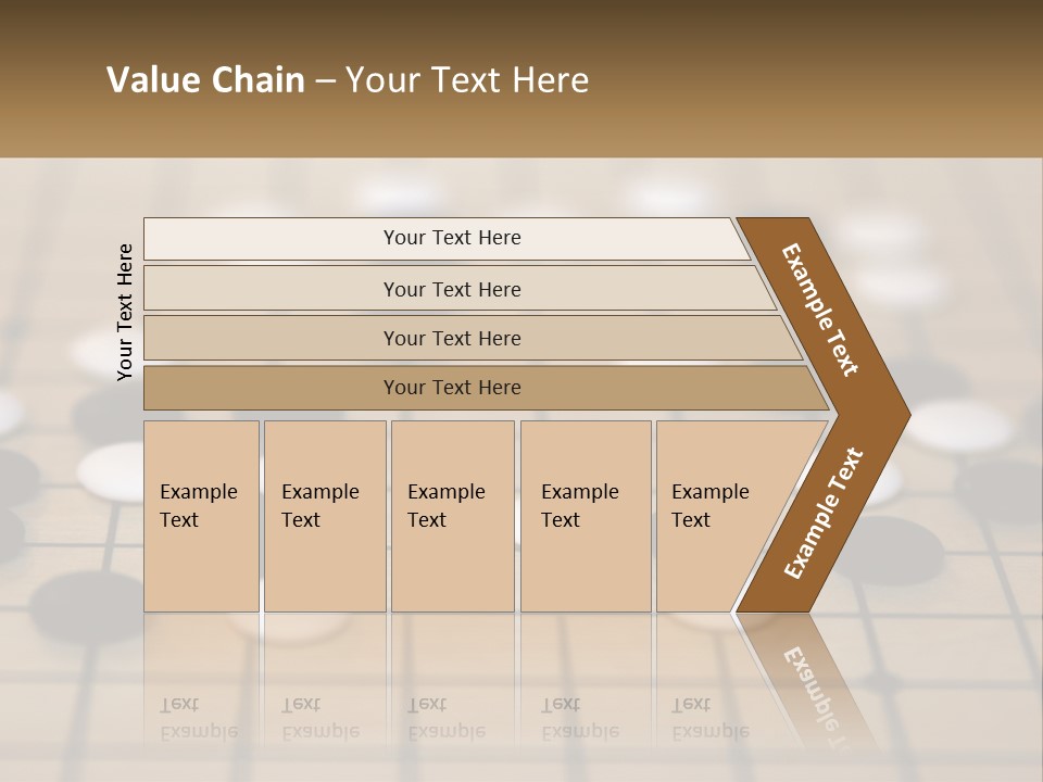 Property Human Hand Model PowerPoint Template
