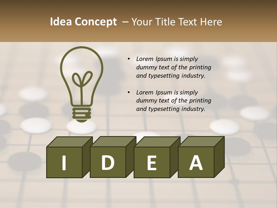 Property Human Hand Model PowerPoint Template