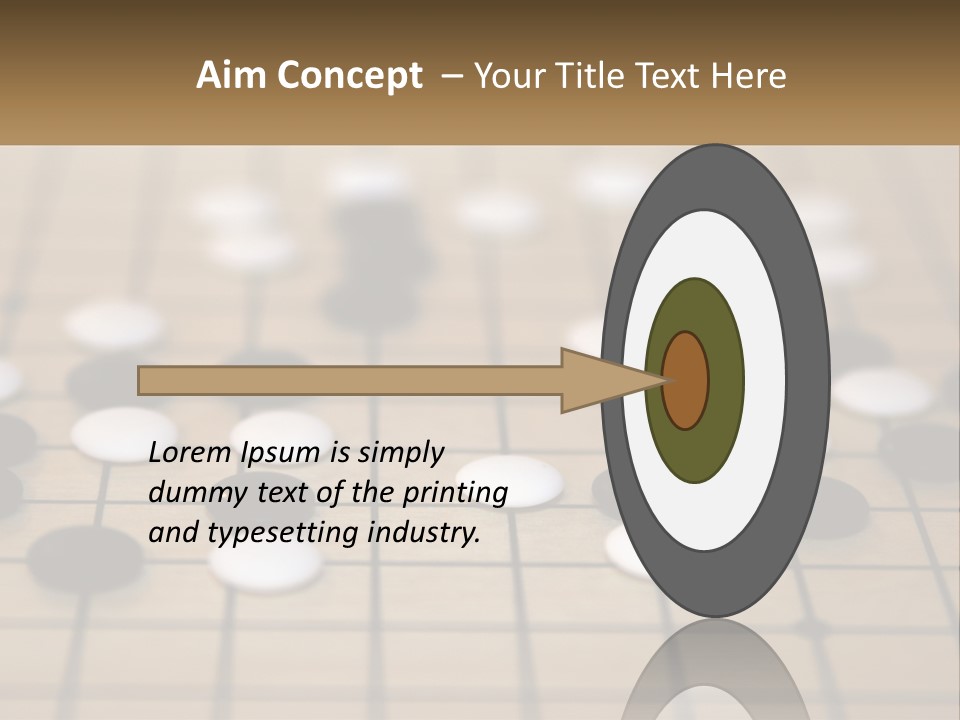 Property Human Hand Model PowerPoint Template