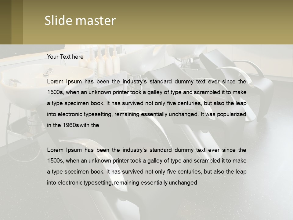 Property Architecture Garden PowerPoint Template