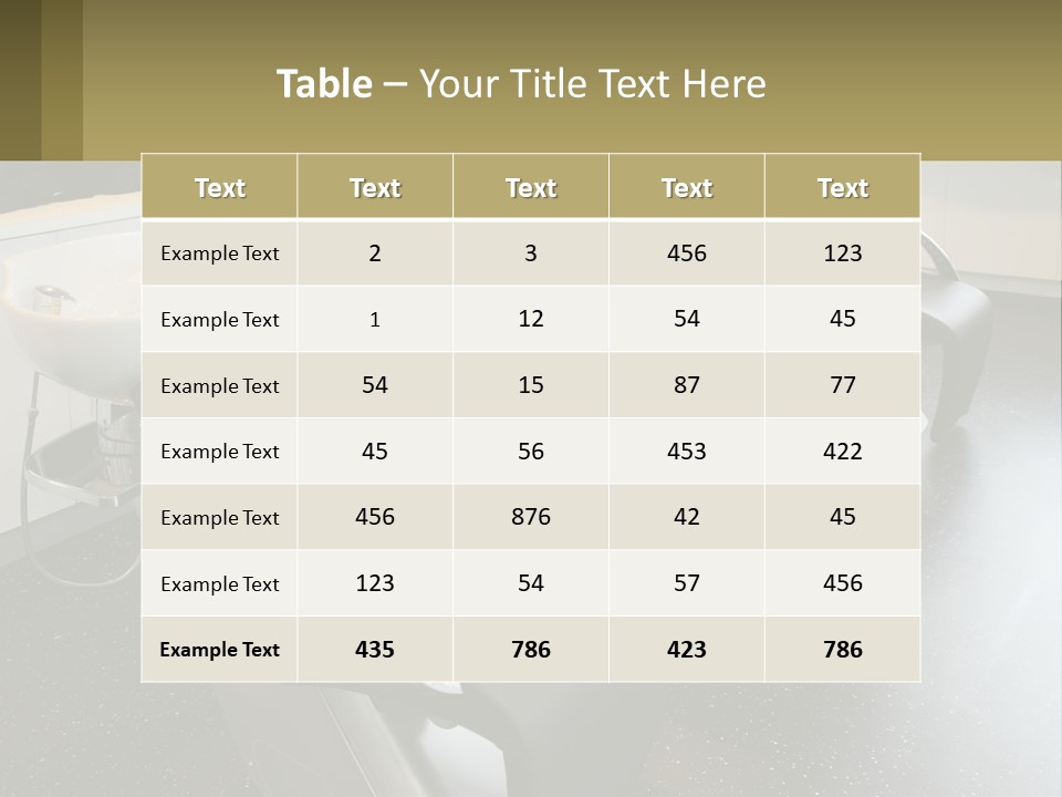 Property Architecture Garden PowerPoint Template