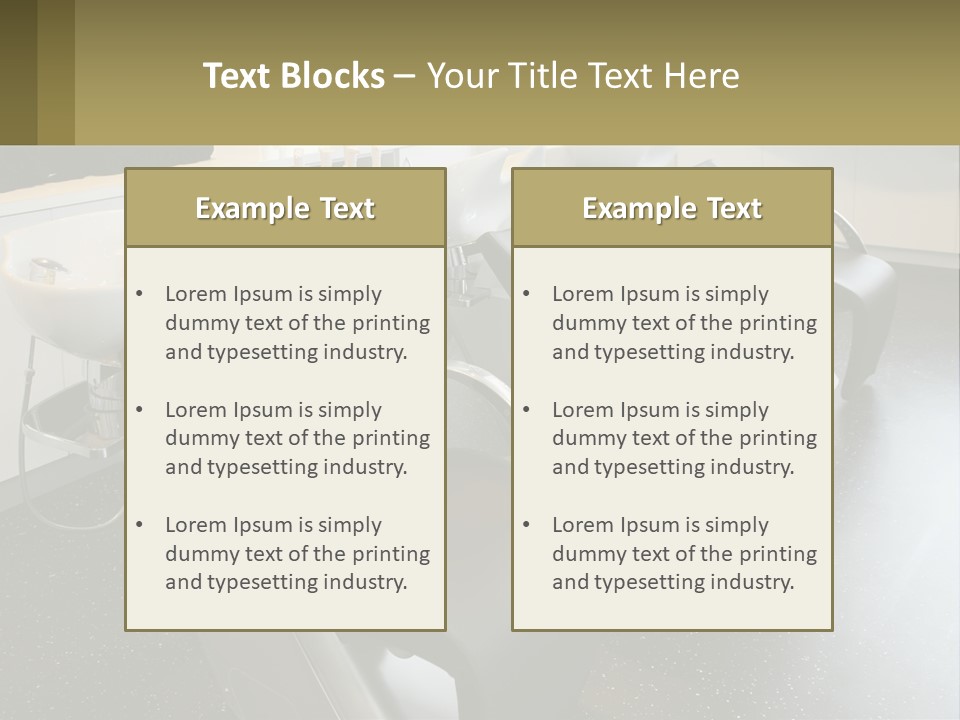 Property Architecture Garden PowerPoint Template