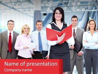 Investment Business Blue Sky PowerPoint Template