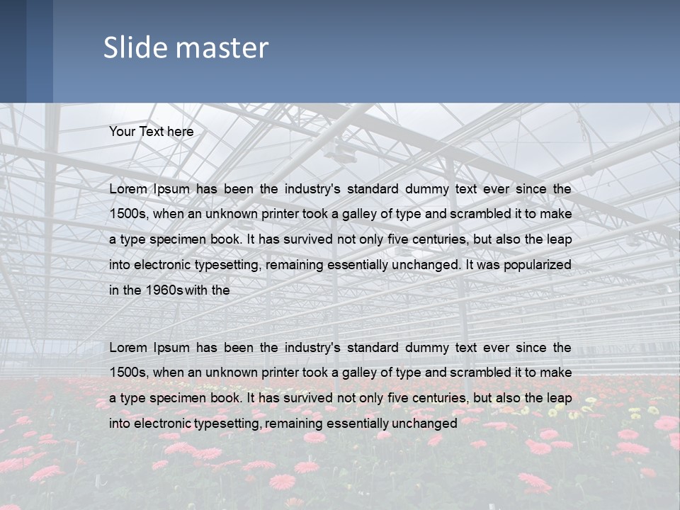 Construction Investment Architect PowerPoint Template