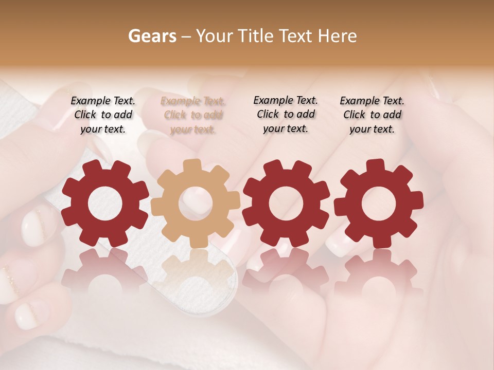 Green Finance Lawn PowerPoint Template