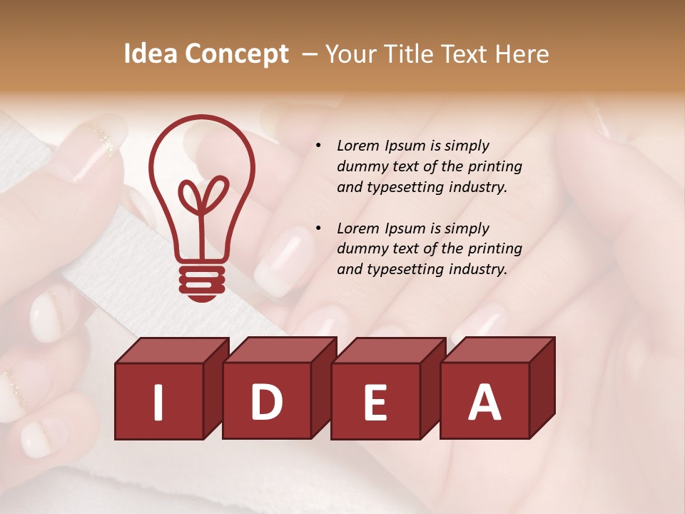 Green Finance Lawn PowerPoint Template