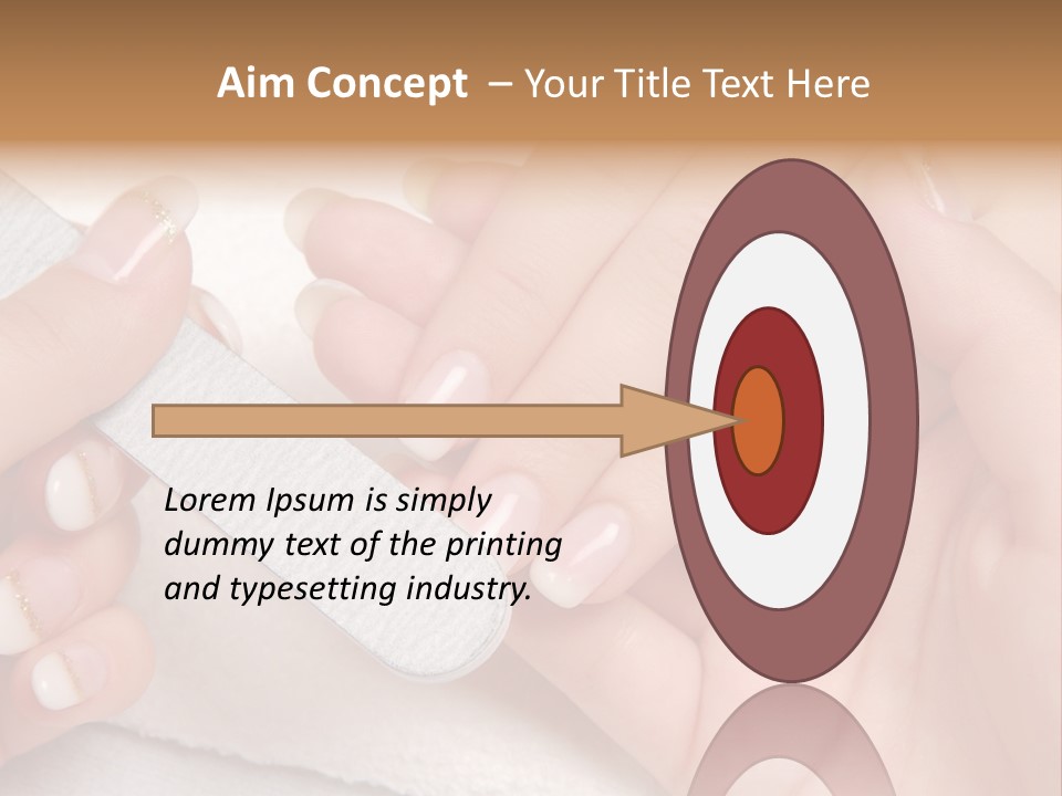 Green Finance Lawn PowerPoint Template