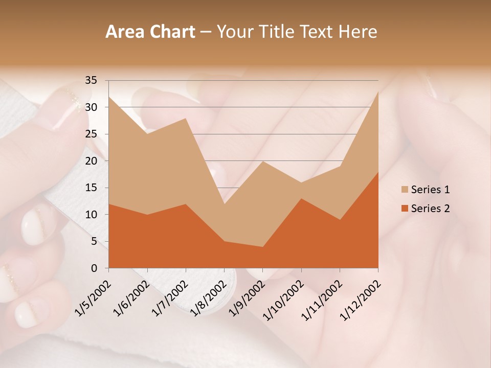 Green Finance Lawn PowerPoint Template