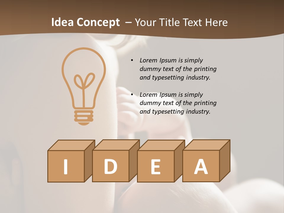 Leaf Sale Agent PowerPoint Template