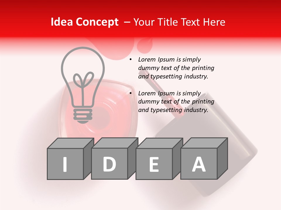 Rent Made Business PowerPoint Template