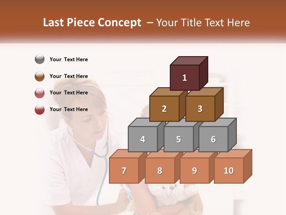 Holding Investment House PowerPoint Template