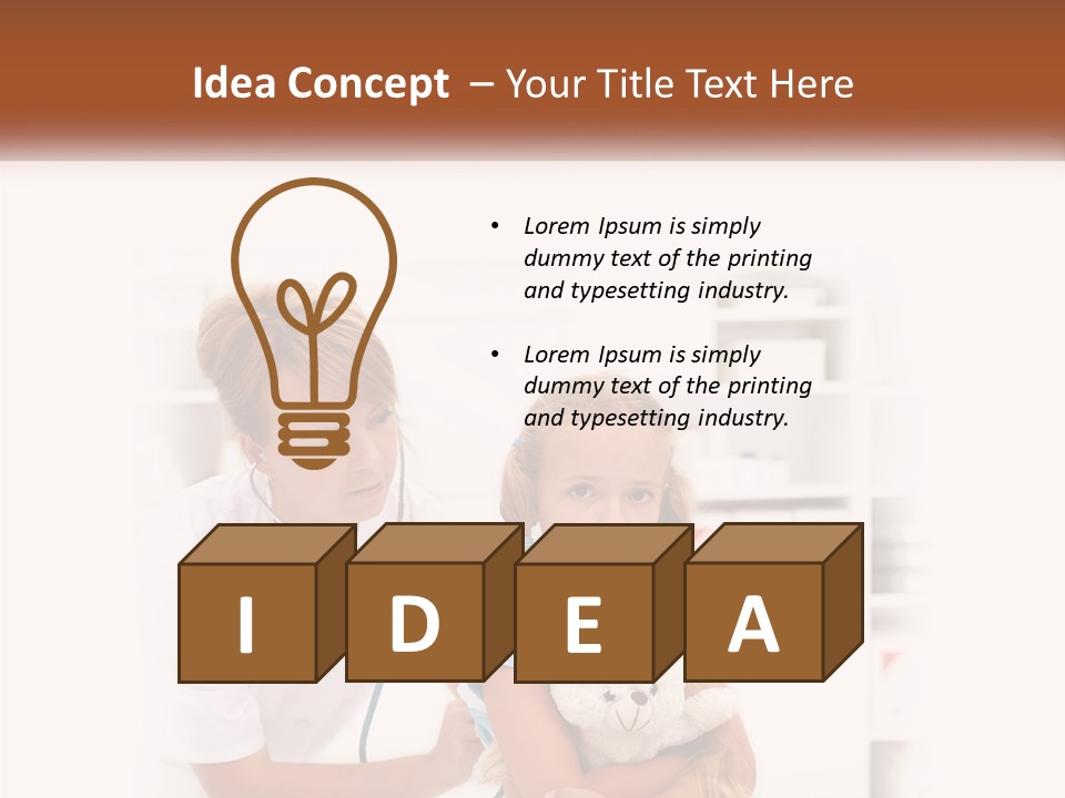 Holding Investment House PowerPoint Template