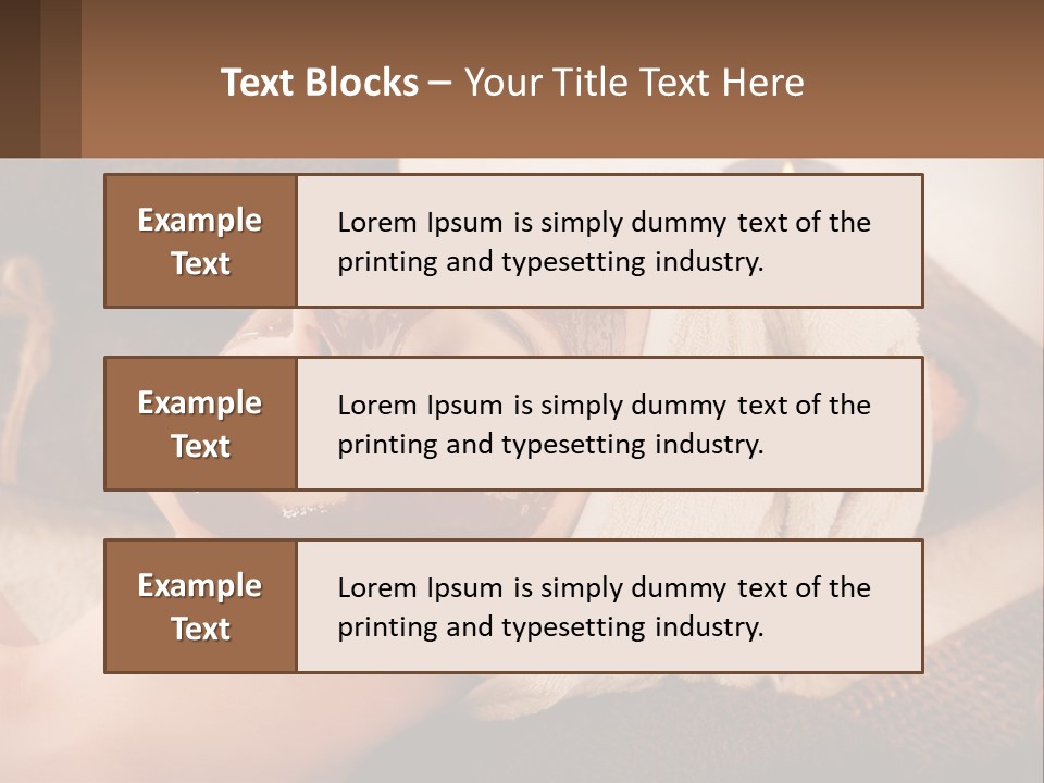 Small Hand Finance PowerPoint Template