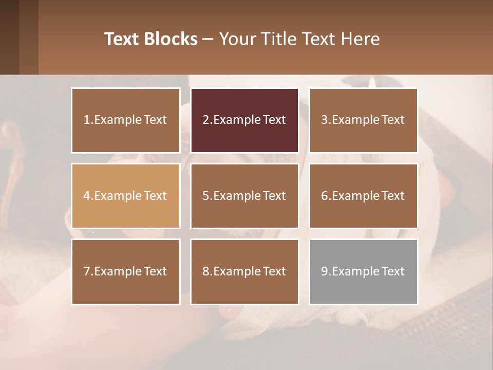 Small Hand Finance PowerPoint Template
