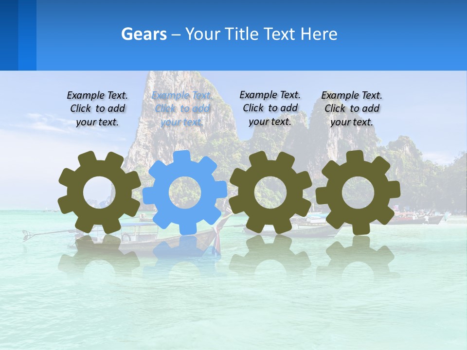 Lawn Cloud Nature PowerPoint Template