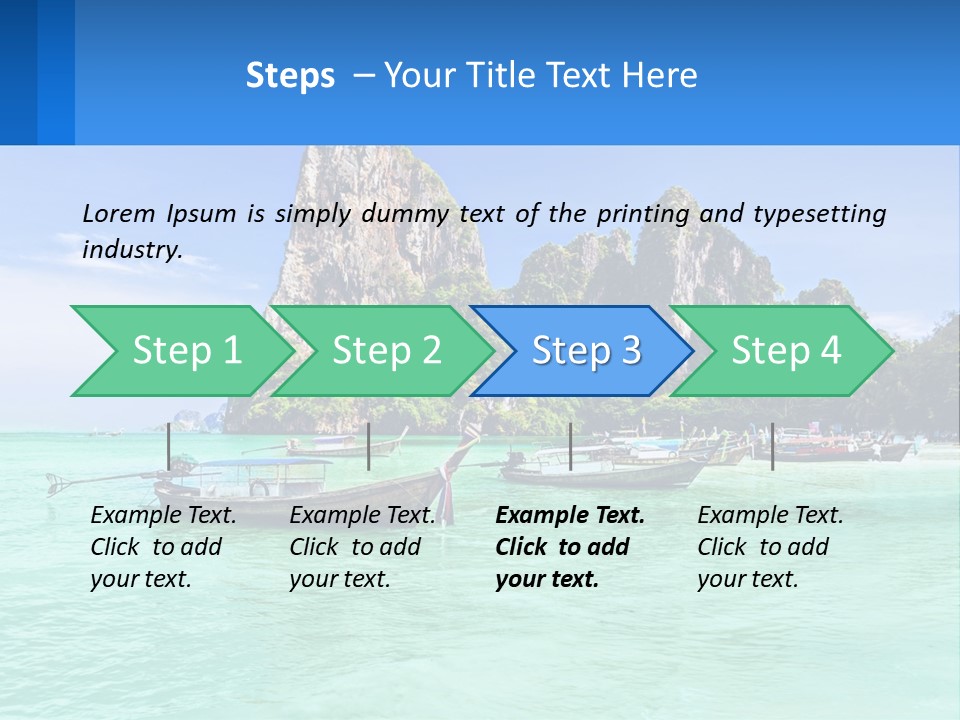 Lawn Cloud Nature PowerPoint Template