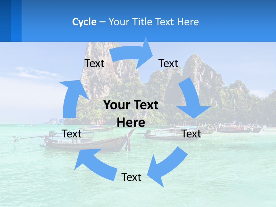 Lawn Cloud Nature PowerPoint Template