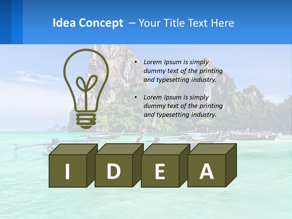 Lawn Cloud Nature PowerPoint Template