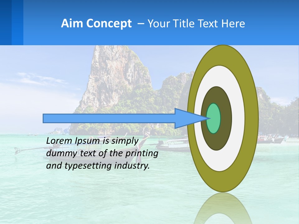 Lawn Cloud Nature PowerPoint Template