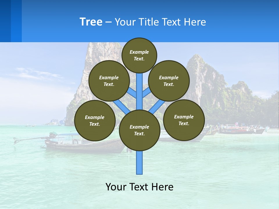 Lawn Cloud Nature PowerPoint Template