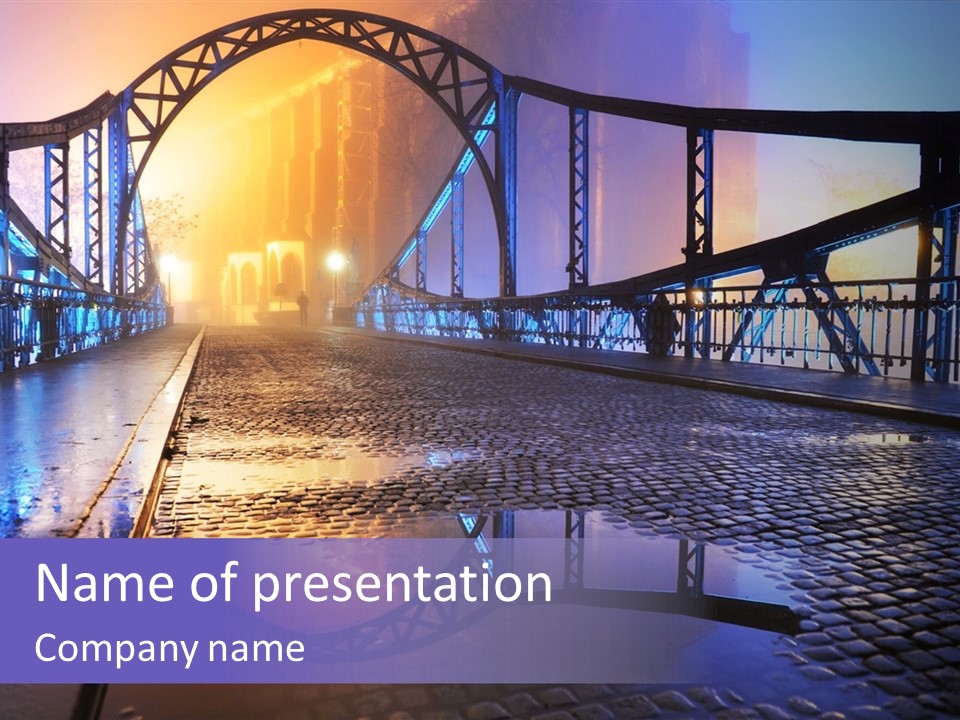 Holding Loan Architecture PowerPoint Template
