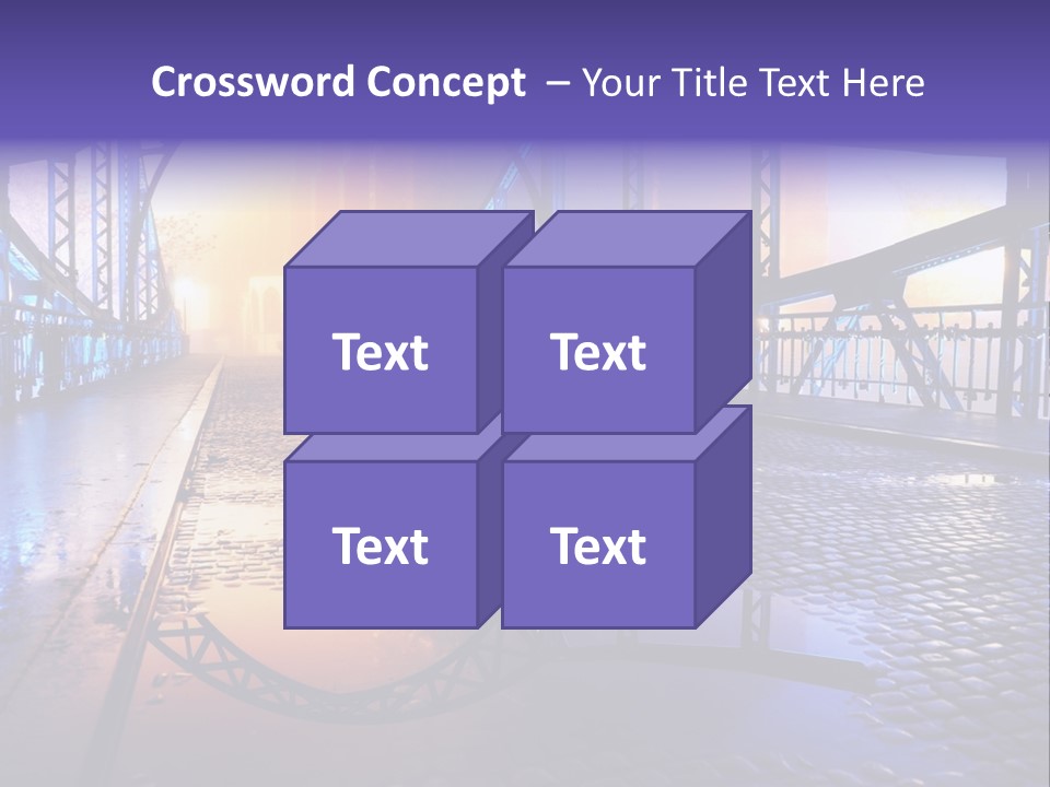 Holding Loan Architecture PowerPoint Template
