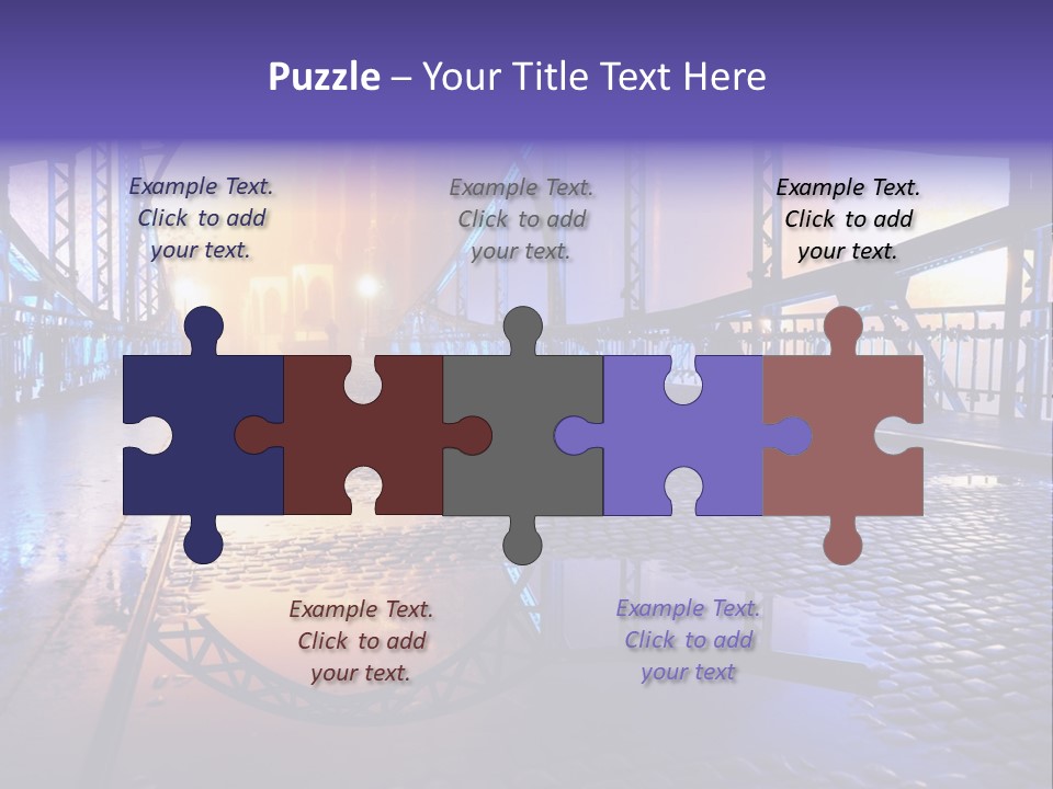 Holding Loan Architecture PowerPoint Template