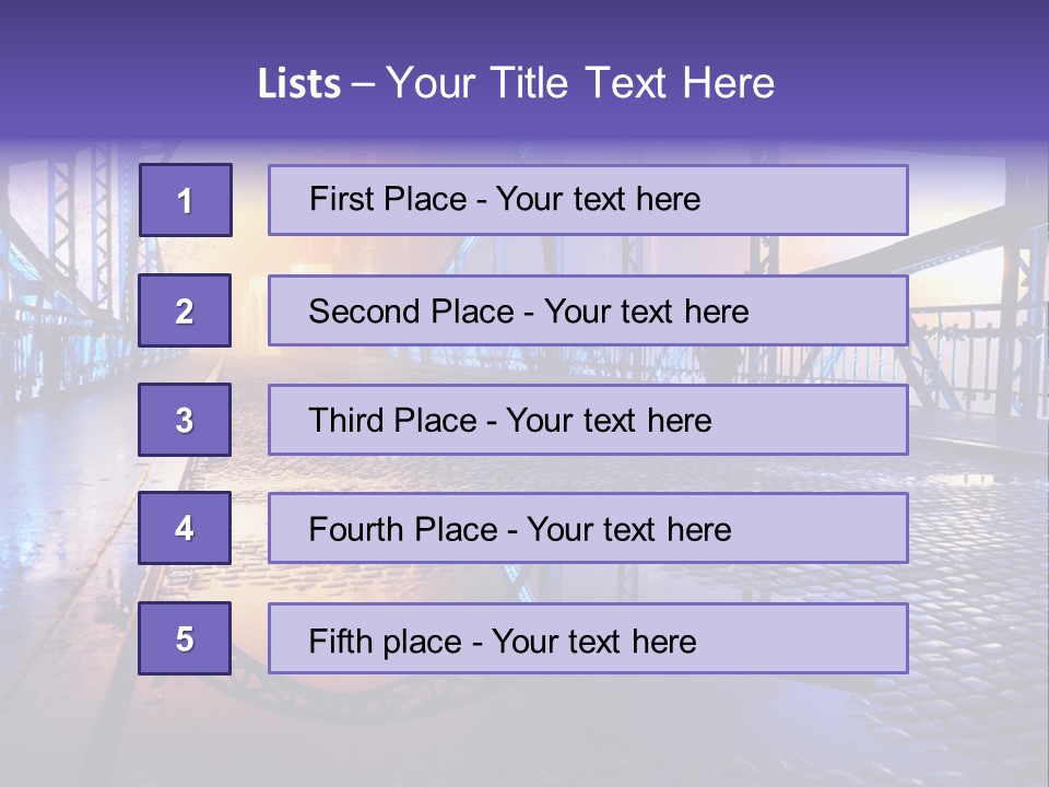 Holding Loan Architecture PowerPoint Template