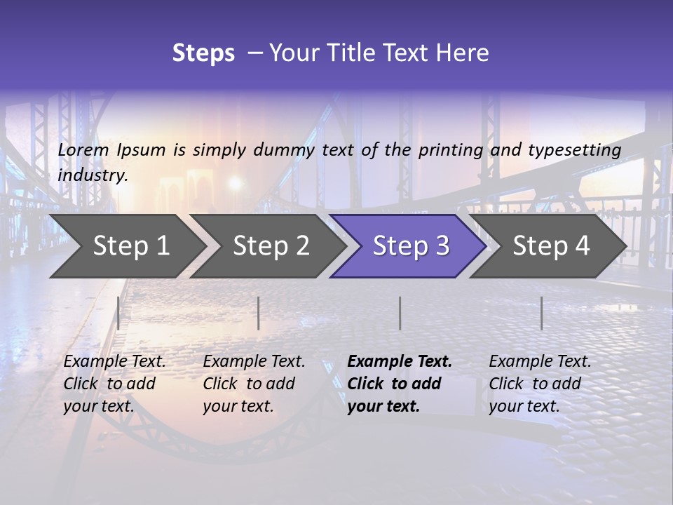 Holding Loan Architecture PowerPoint Template